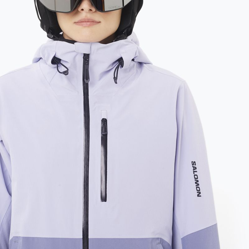 Női sídzseki Salomon Highland cosmic sky/kék gránit 3