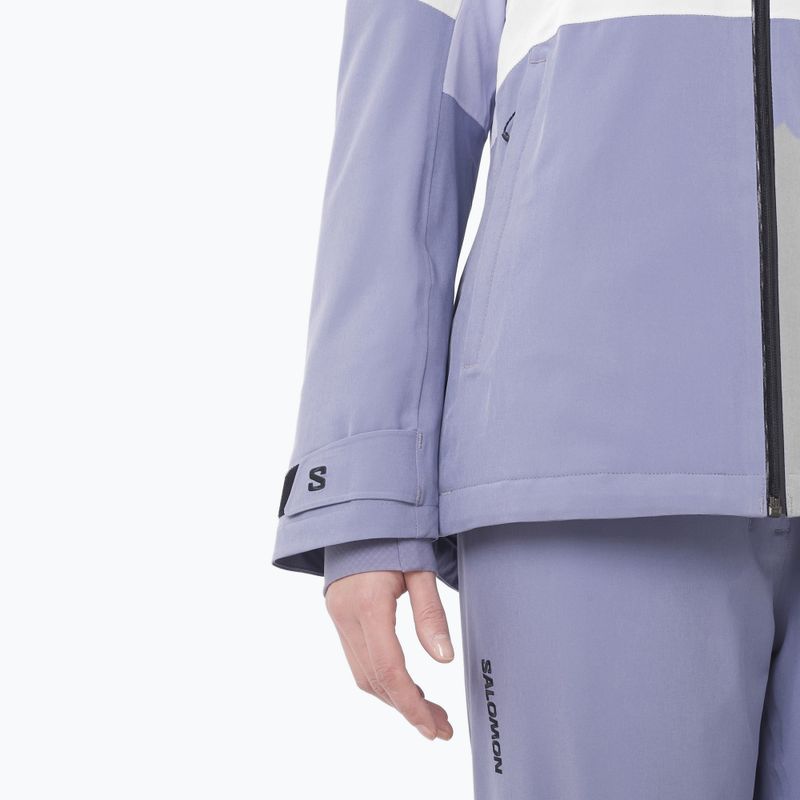 Női sídzseki Salomon Highland cosmic sky/kék gránit 4