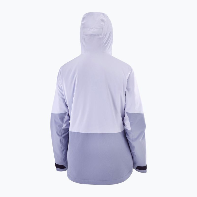 Női sídzseki Salomon Highland cosmic sky/kék gránit 8