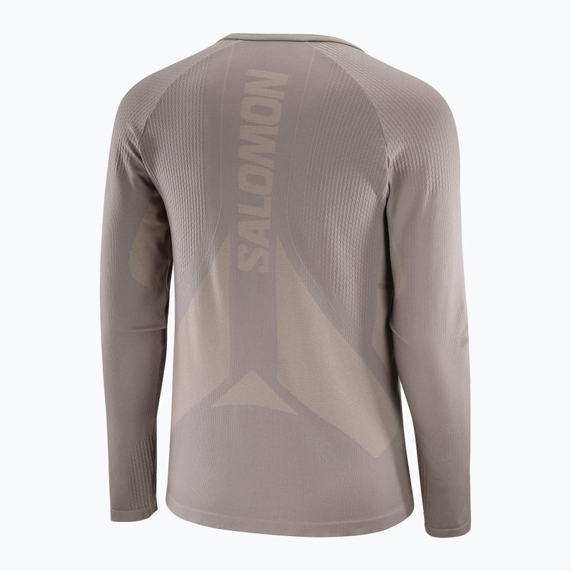 Férfi futó hosszú ujjú Salomon Sense Aero Seamless Tee vasaló 4