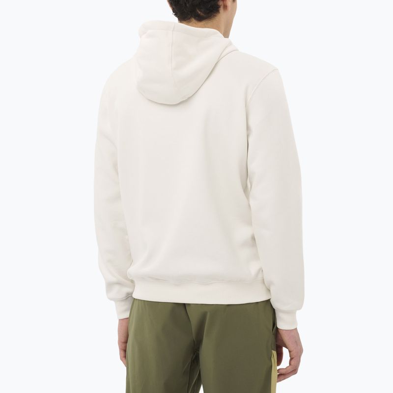 Férfi pulóver Salomon Chest Logo Hoodie whisper white 2