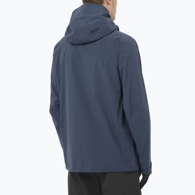 Férfi softshell dzseki Salomon Outherpath Pro 2.5 l blue nights 2