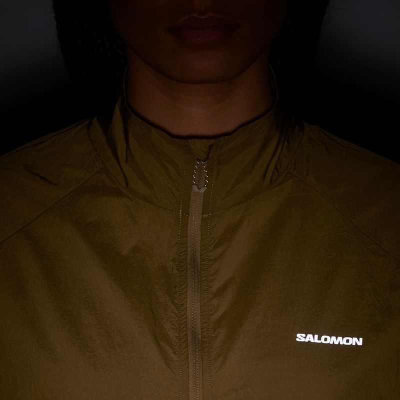 Női futódzseki Salomon Shakeout Fly brilliant olive 6