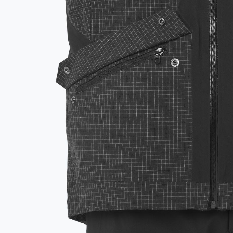 Férfi síkabát Salomon Spark deep black 5