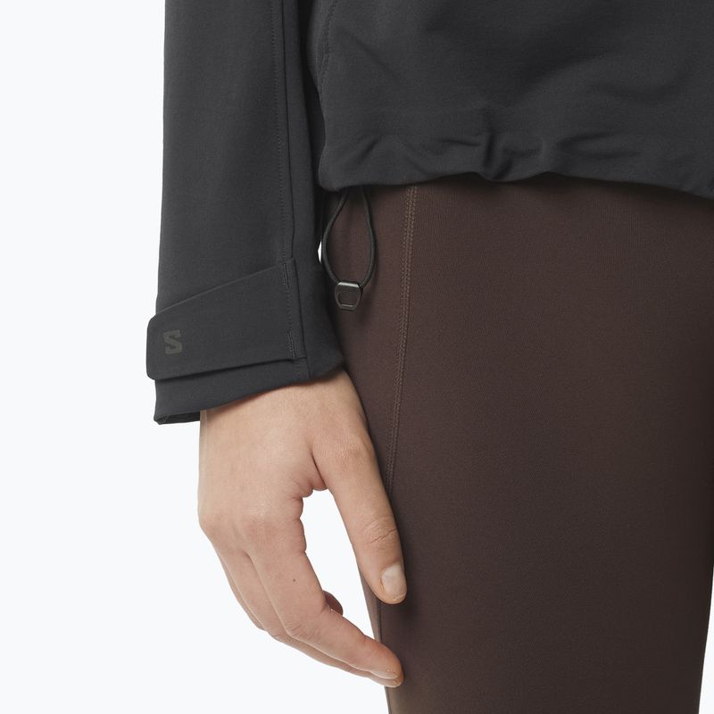 Női dzseki Salomon Outpeak Softshell deep black 4