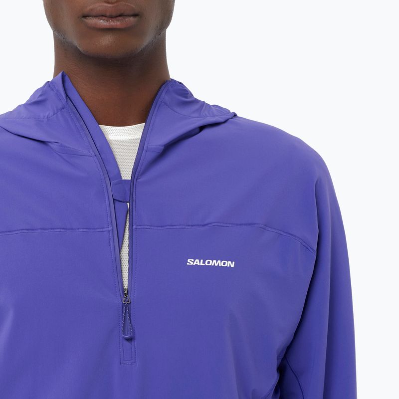 Férfi Salomon Sense Aero Half Zip Hoodie libery 3