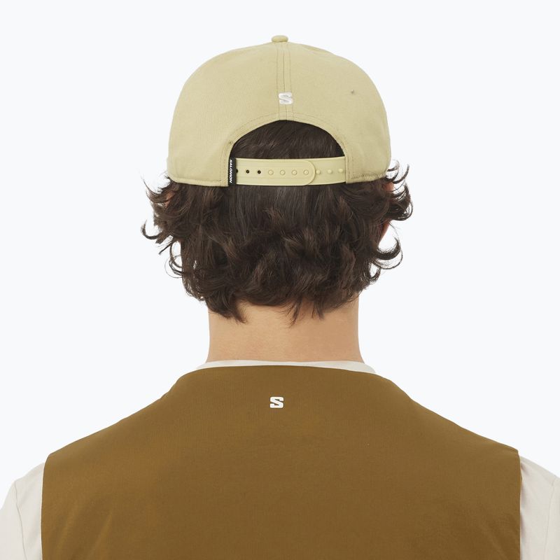 Salomon logós lapos szürke-zöld baseballsapka 5