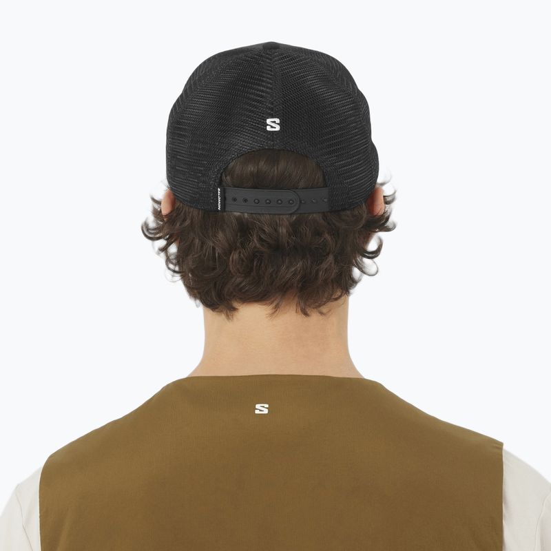 Salomon Logo Trucker sapka mély fekete 3