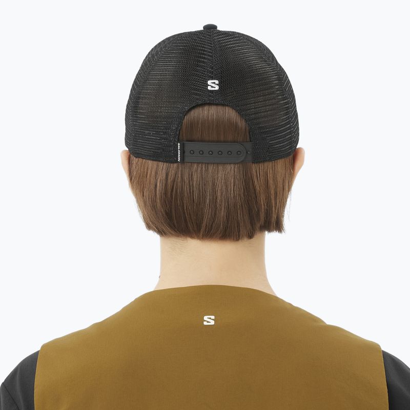 Salomon Logo Trucker sapka mély fekete 5