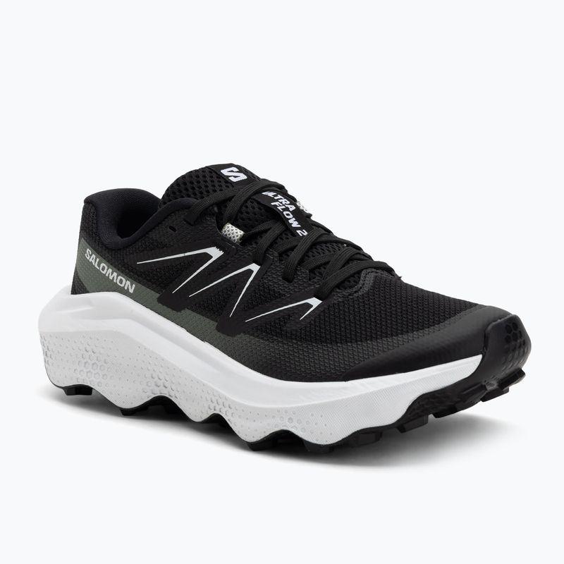 Női futócipő Salomon Ultra Flow 2 fekete/fehér/agave zöld