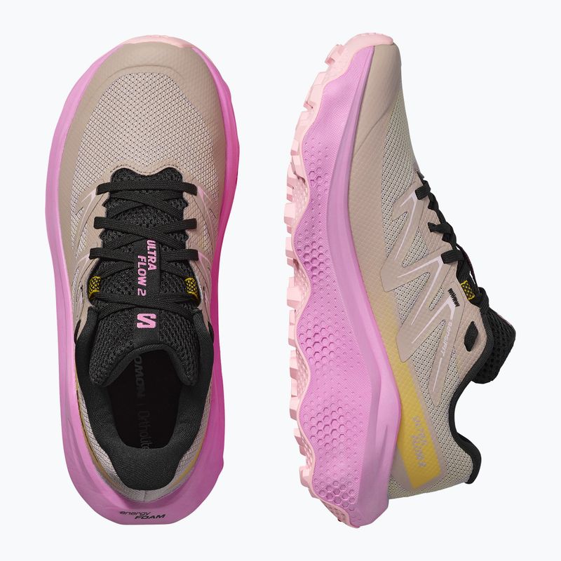 Női futócipő Salomon Ultra Flow 2 etherea/cyclamen/fekete 8