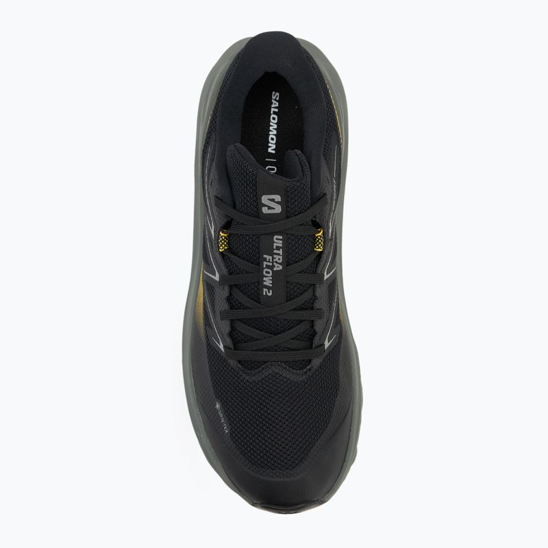 Férfi futócipő Salomon Ultra Flow 2 GTX fekete/sedona zsálya/incaberry 5