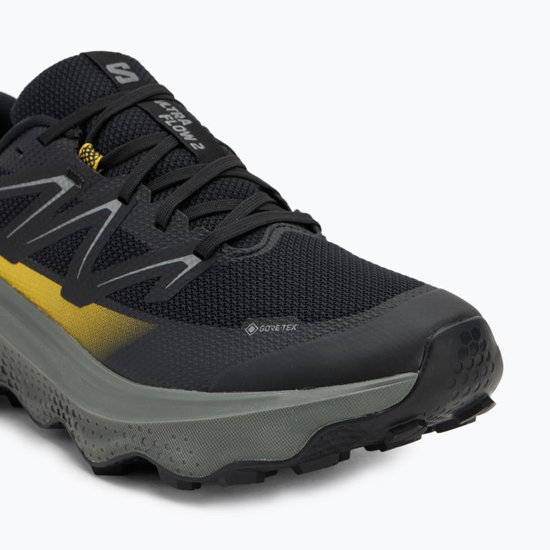 Férfi futócipő Salomon Ultra Flow 2 GTX fekete/sedona zsálya/incaberry 7