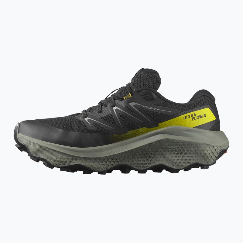 Férfi futócipő Salomon Ultra Flow 2 GTX fekete/sedona zsálya/incaberry 9