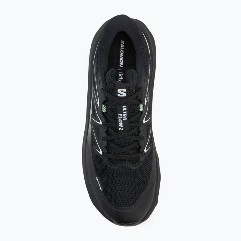 Férfi Salomon Ultra Flow 2 GTX futócipő fekete/fekete/patina zöld 5