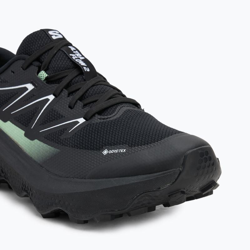 Férfi Salomon Ultra Flow 2 GTX futócipő fekete/fekete/patina zöld 7
