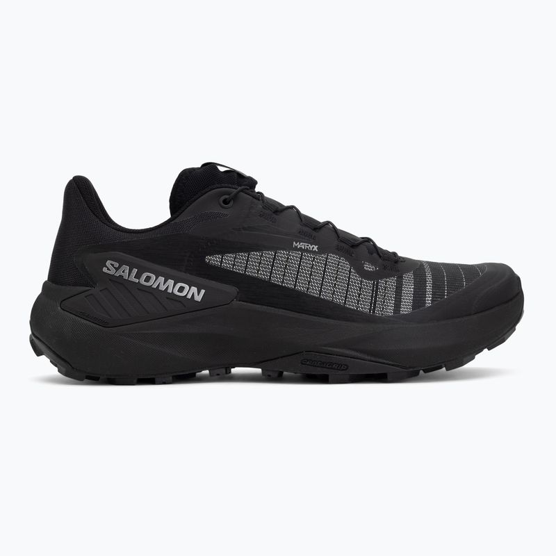 Salomon Genesis black/black/silver férfi futócipő 2
