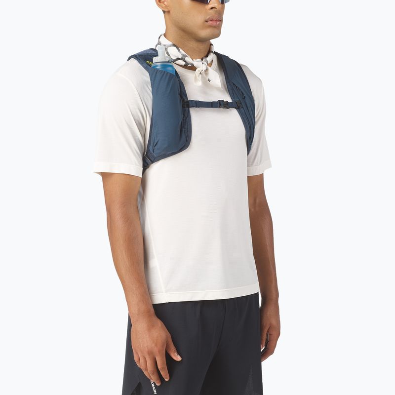 Túrahátizsák Salomon XT 10 l spellbound/grisaille/bright chartreuse 4