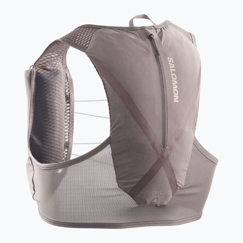 Futó mellény Salomon GRVL Skin 4 Set iron/silver cloud 2