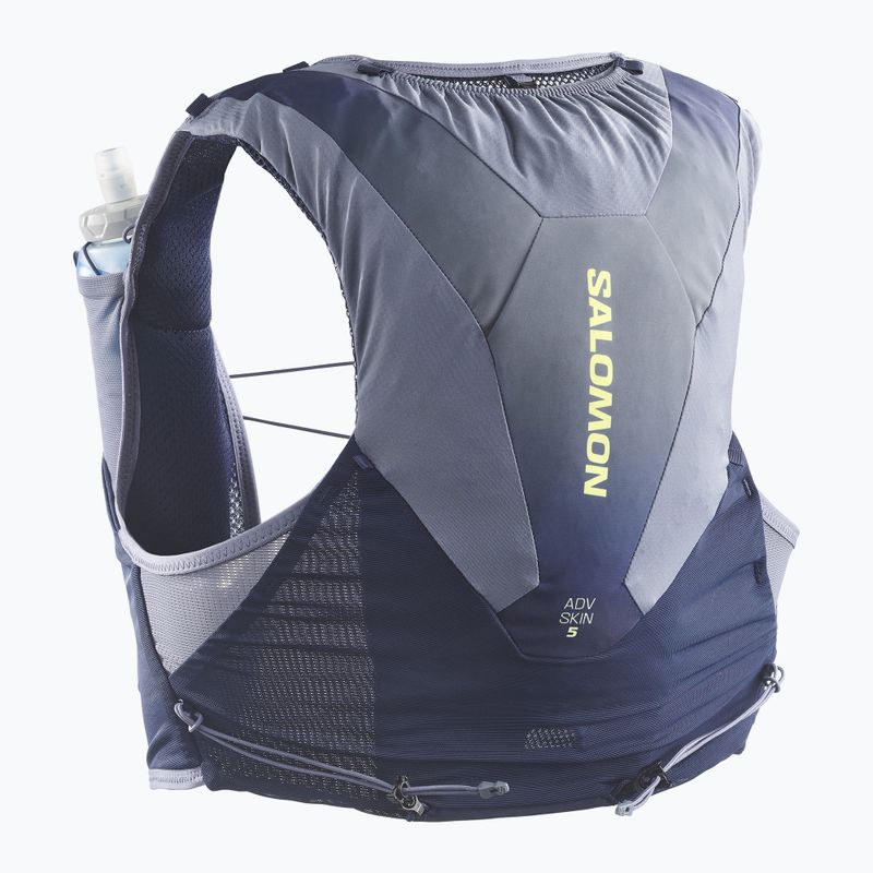 Futó mellény Salomon ADV SKIN 5 Gradient Set maritime blue/gray 2