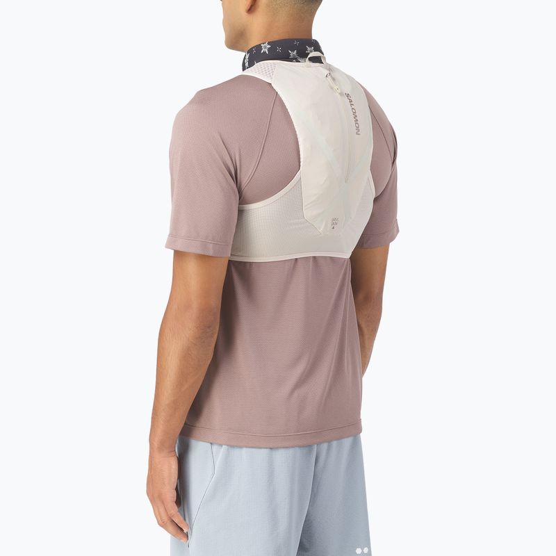 Futó mellény Salomon GRVL Skin 4 Set silver cloud/iron 4