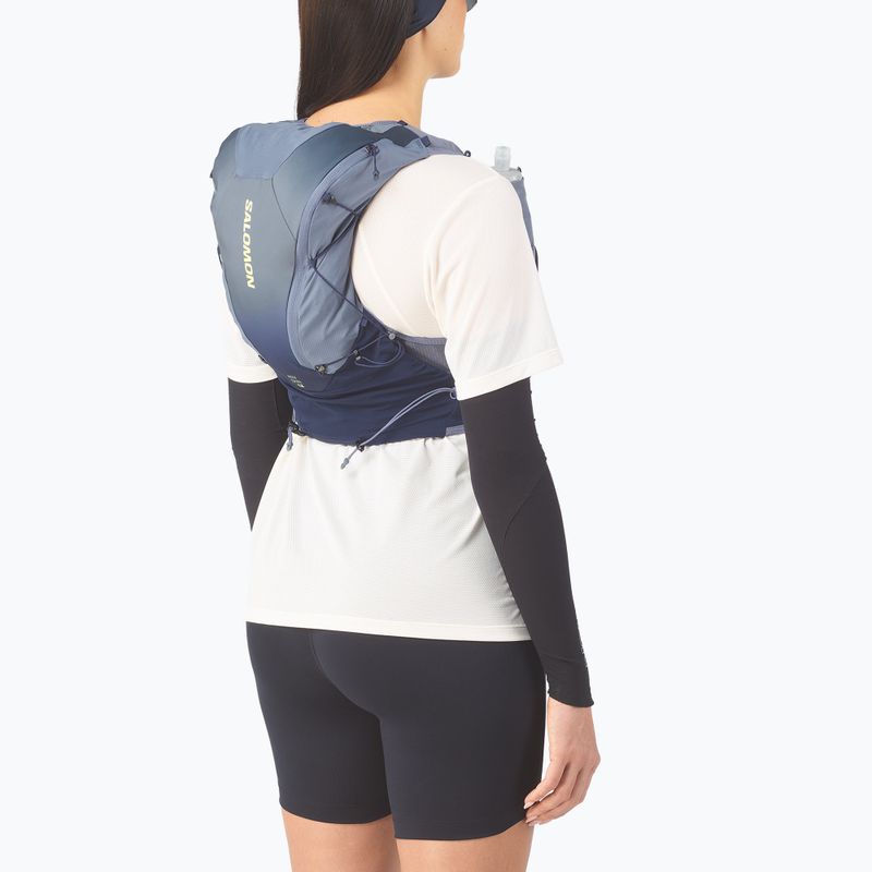 Salomon Advance Skin 12 Gradient Set futó mellény martime blue/gray 4