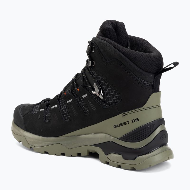 Férfi túracipő Salomon Quest 5 GTX black/dlicgr/black 3