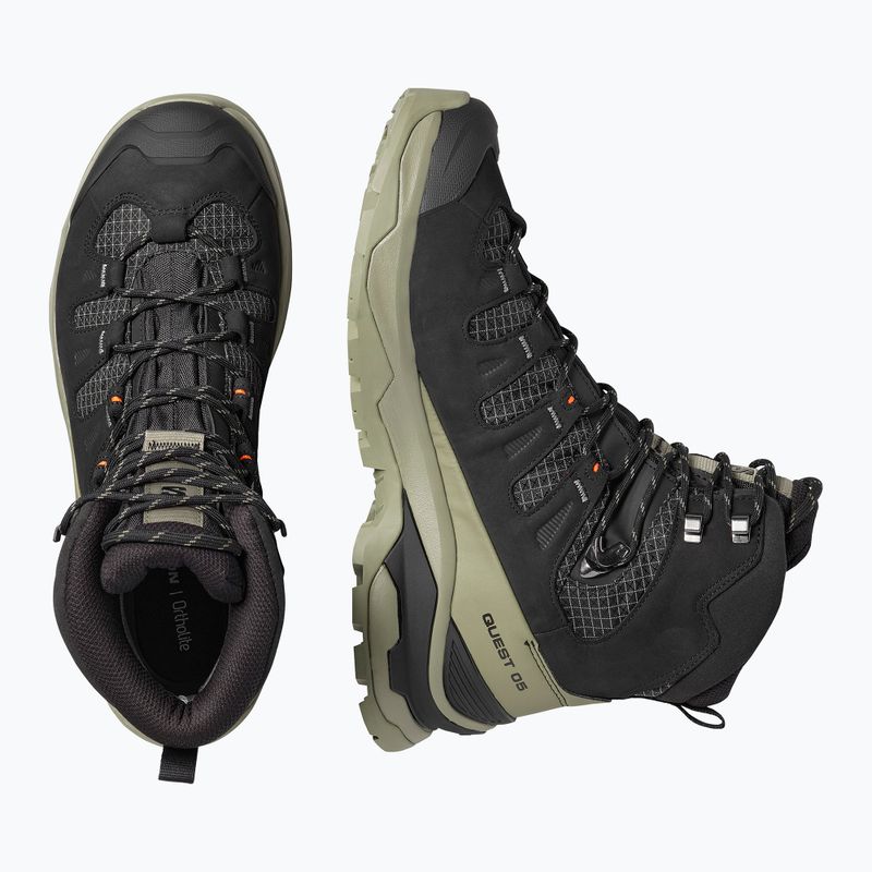 Férfi túracipő Salomon Quest 5 GTX black/dlicgr/black 5