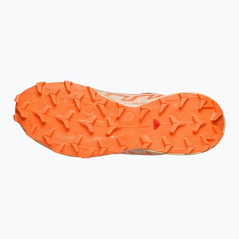 Női futócipő Salomon Speedcross 6 burro/sunny lime/almond cream 5