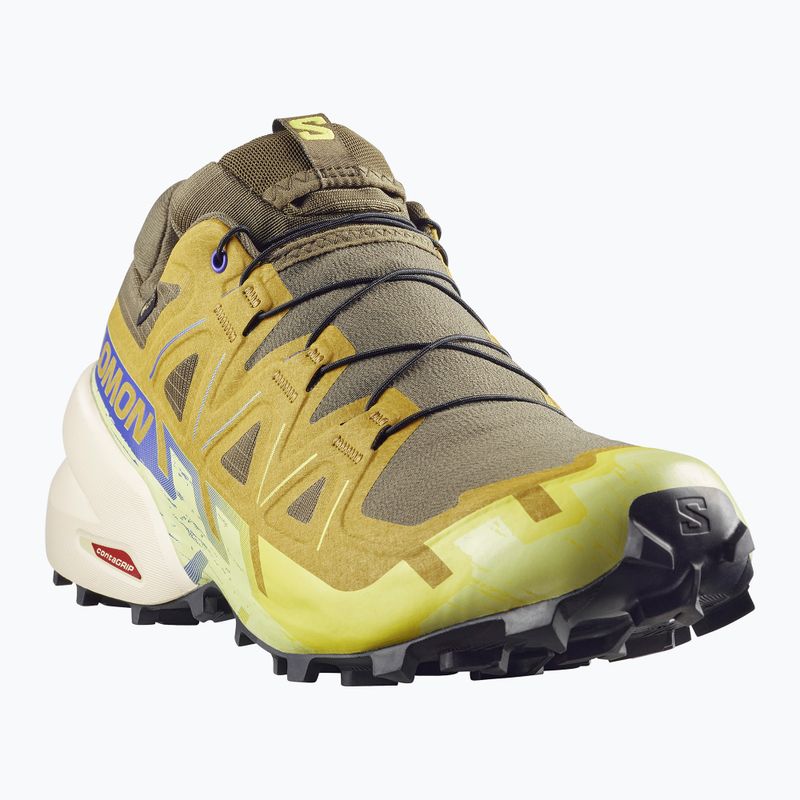 Férfi futócipők Salomon Speedcross 6 GTX grape leaf/aspargus green 2