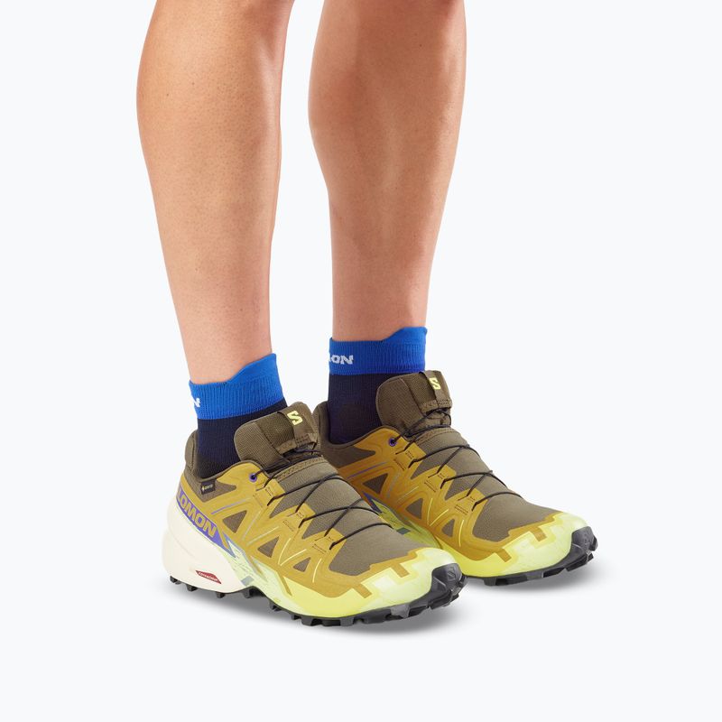 Férfi futócipők Salomon Speedcross 6 GTX grape leaf/aspargus green 6