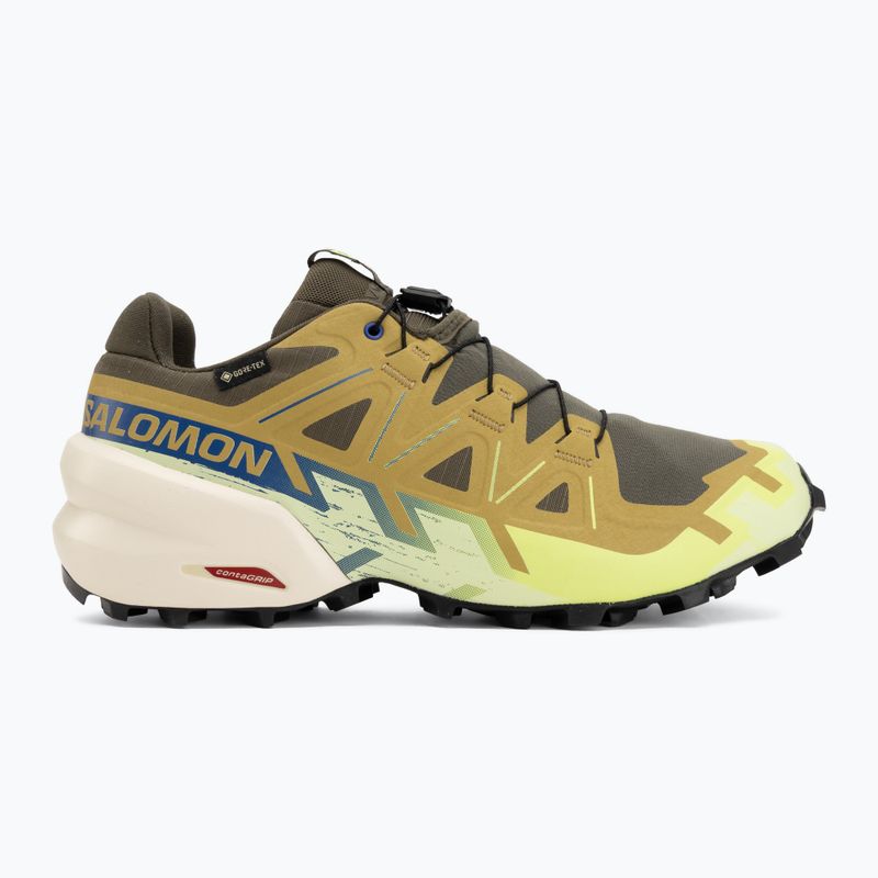 Férfi futócipők Salomon Speedcross 6 GTX grape leaf/aspargus green 2