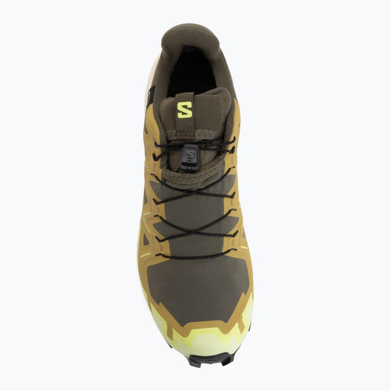 Férfi futócipők Salomon Speedcross 6 GTX grape leaf/aspargus green 5