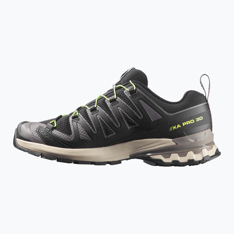 Férfi futócipő Salomon XA Pro 3D V9 black/dark gull gray/acid lime 3