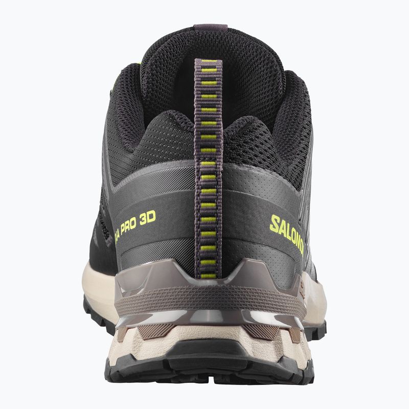 Férfi futócipő Salomon XA Pro 3D V9 black/dark gull gray/acid lime 4
