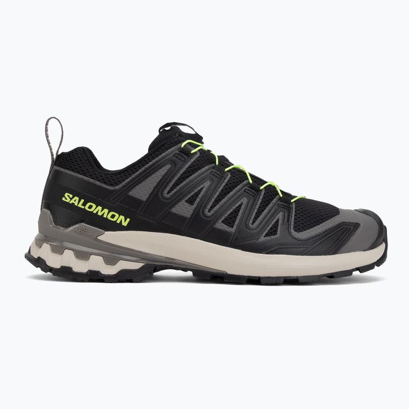 Férfi futócipő Salomon XA Pro 3D V9 black/dark gull gray/acid lime 2
