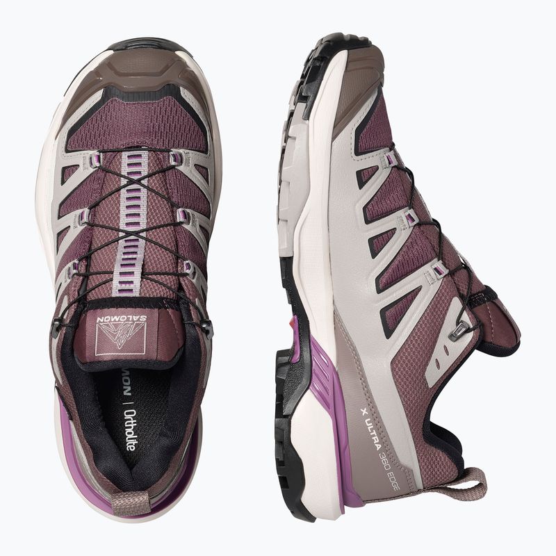 Női túrabakancs Salomon X Ultra 360 Edge GTX huckleberry/paloma 4