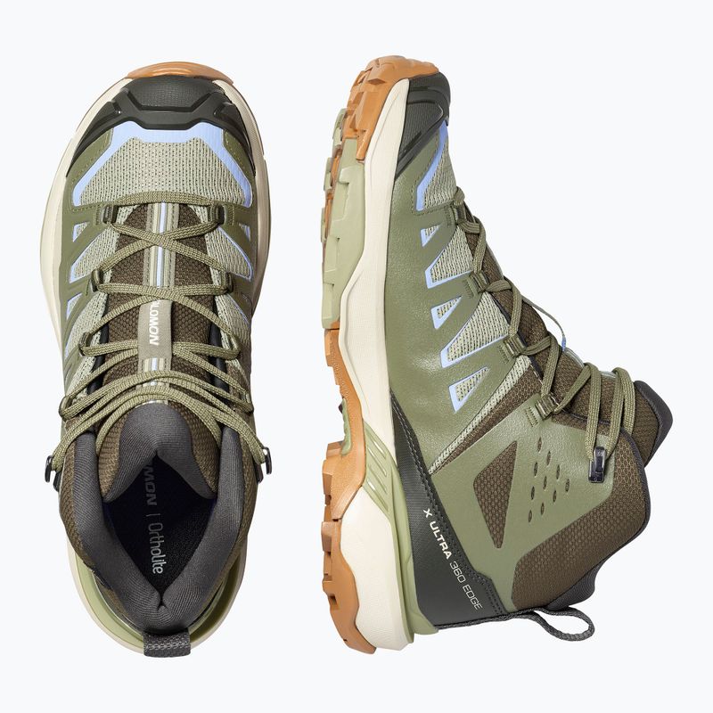 Női túrabakancs Salomon X Ultra 360 Edge Mid GTX tea/deep lichen green 4