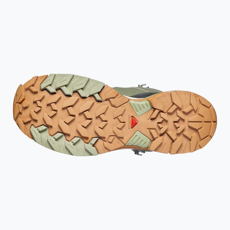 Női túrabakancs Salomon X Ultra 360 Edge Mid GTX tea/deep lichen green 5