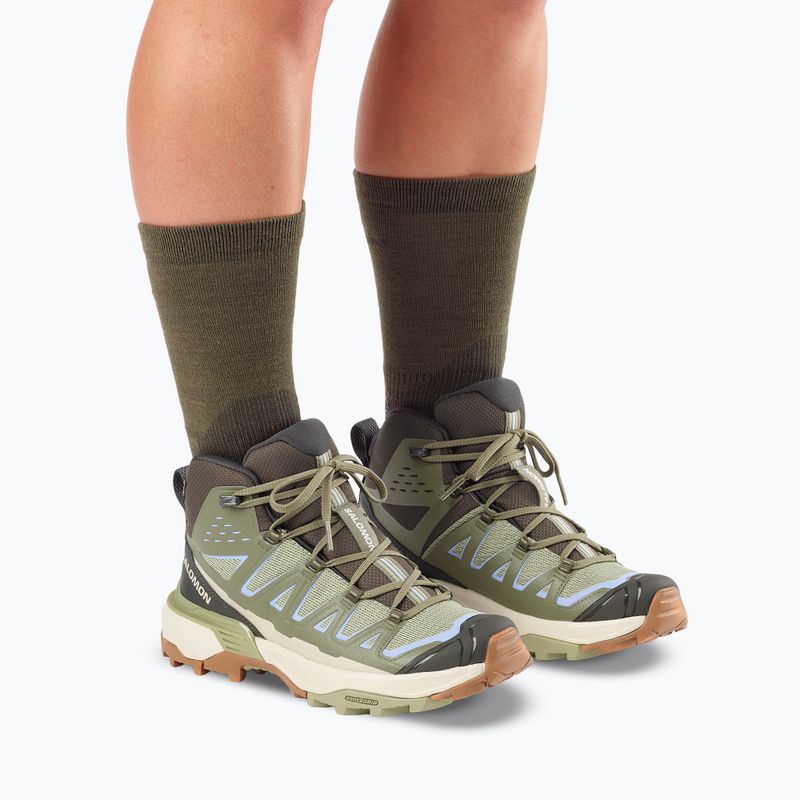 Női túrabakancs Salomon X Ultra 360 Edge Mid GTX tea/deep lichen green 6