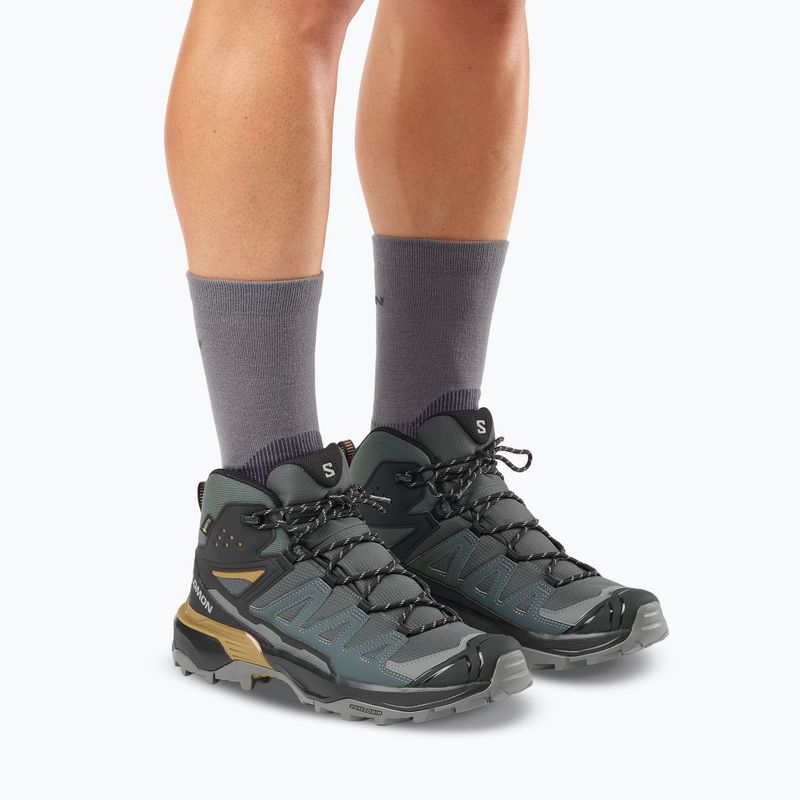 Férfi túracipő Salomon X Ultra 360 MID GTX urban chic/black 7