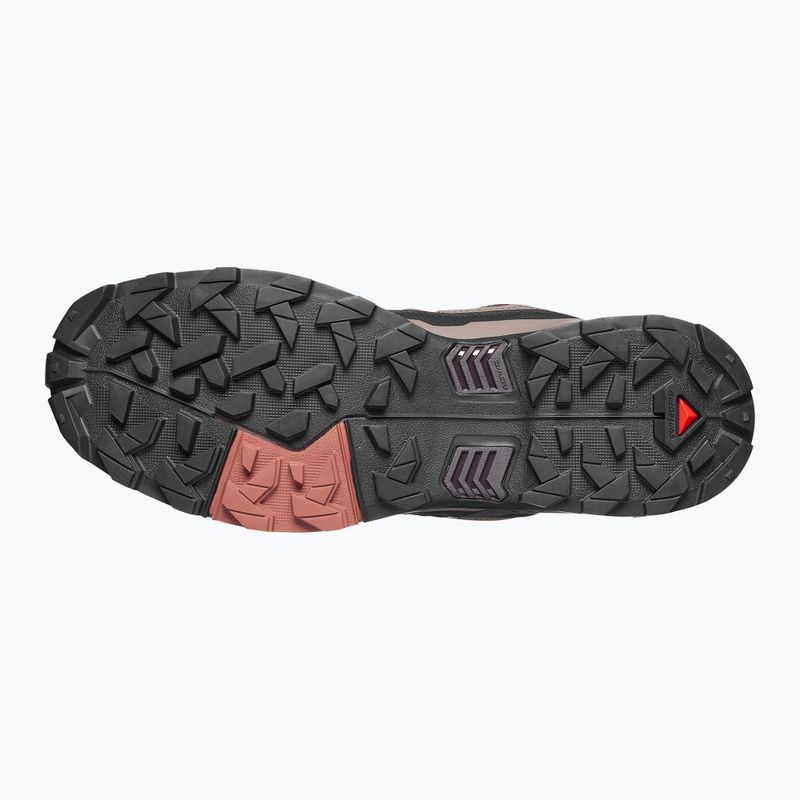 Férfi túracipő Salomon X ULTRA 5 GTX black coffee/walnut/arabian 6