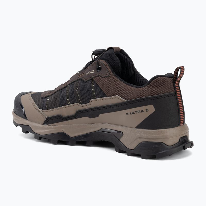 Férfi túracipő Salomon X ULTRA 5 GTX black coffee/walnut/arabian 3