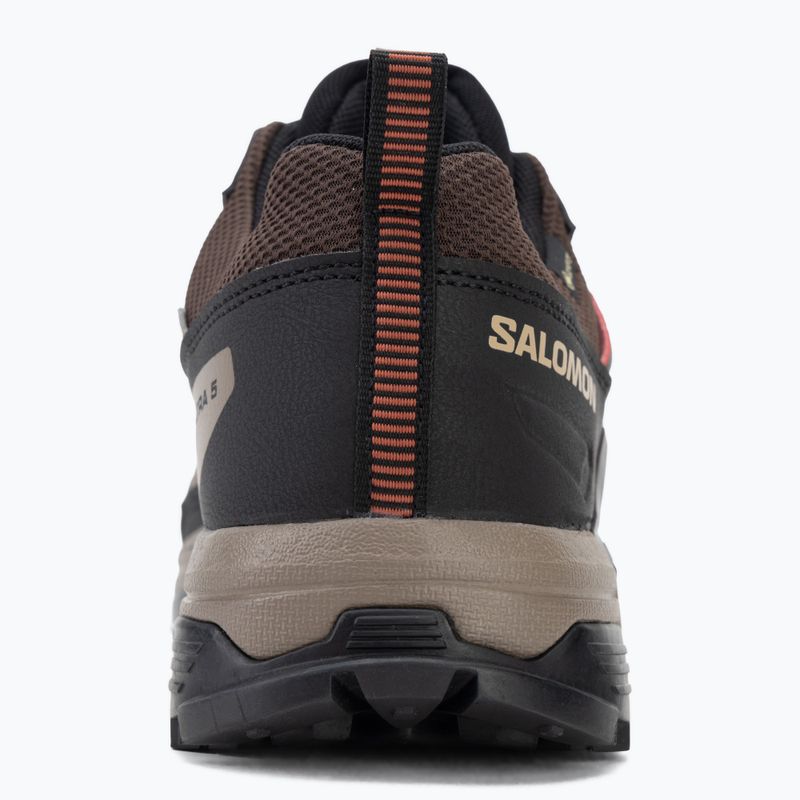 Férfi túracipő Salomon X ULTRA 5 GTX black coffee/walnut/arabian 6