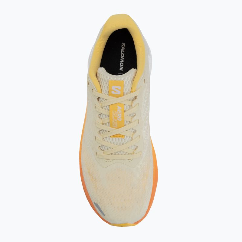 Női futócipő Salomon Aero Blaze 3 transp yellow/white/nectarine 5
