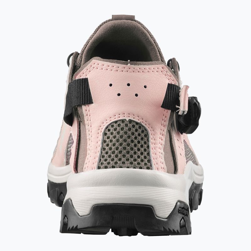 Női túracipő Salomon Techamphibian 5 walnut/tapioca/clearly aqua 4