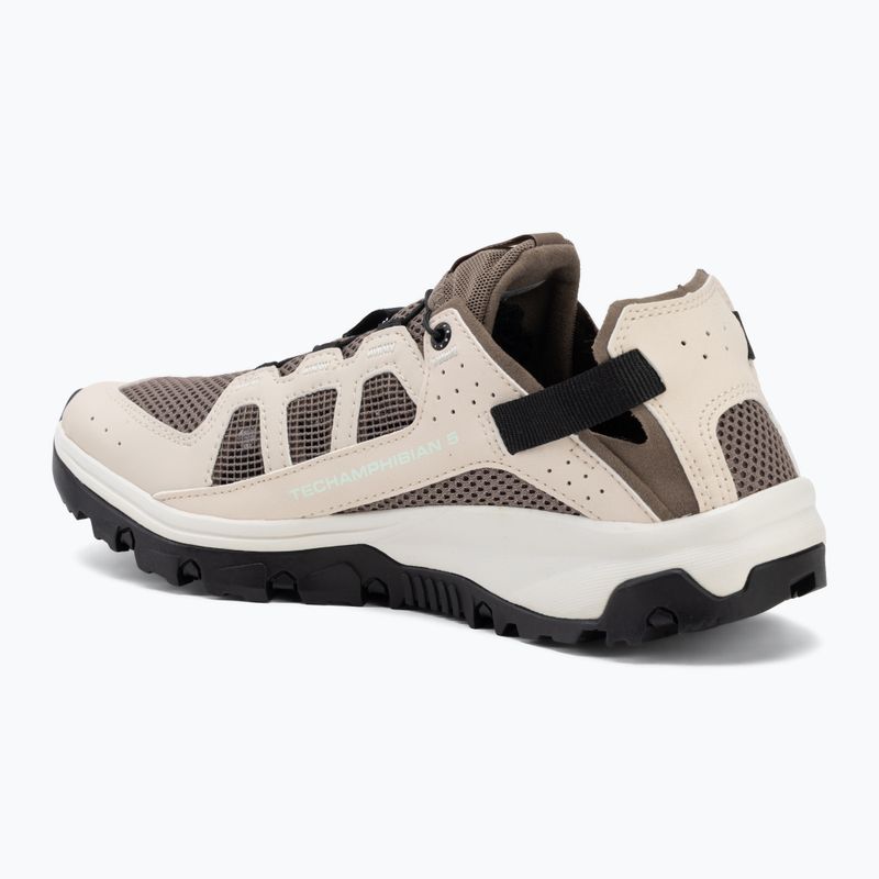 Női túracipő Salomon Techamphibian 5 walnut/tapioca/clearly aqua 3