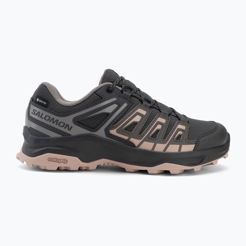 Női túracipők Salomon Extegra GTX asphalt/dark gull gray 2