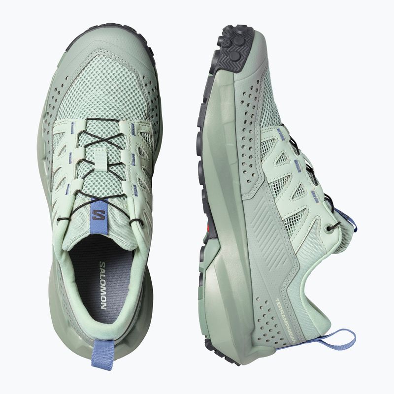 Női túracipő Salomon Terramphibian sea foam/green 6