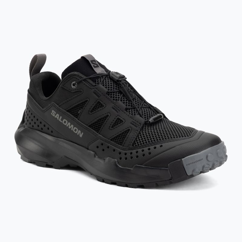 Salomon Techamphibian férfi túracipő 5 black/black/castlerock